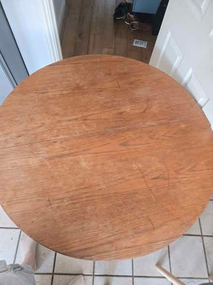 Photo of free Round Wooden Table (Surbiton KT1) #2