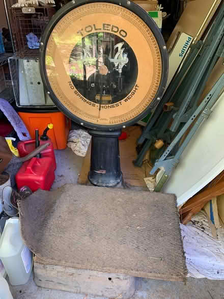 Photo of free Antique Scales Toledo 125 lb (NE Bellevue) #4