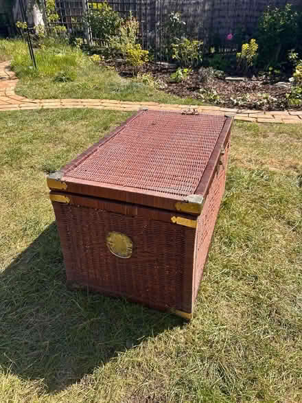 Photo of free Wicker chest (St Neots, PE19) #1