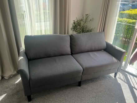 Photo of free Gray sofa (Dalmeny EH30) #1