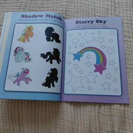 Photo of free G1 My Little Pony activity book (Union City) #3