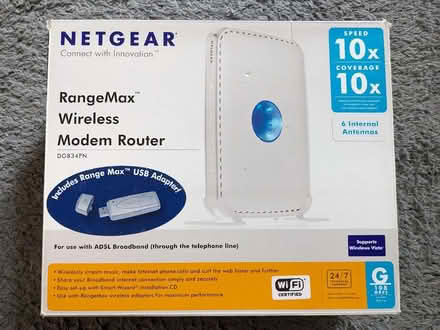 Photo of free Old Netgear router (Gunton NR32) #1