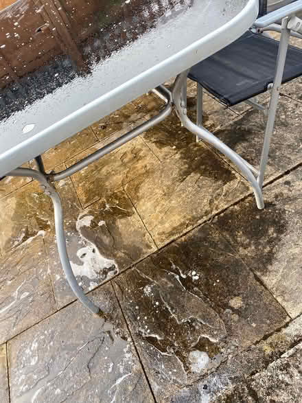 Photo of free Garden table & 4 deckchairs (Berkley) #3