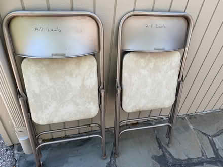 Photo of free Folding Chairs - 2 (Terra Linda) #2