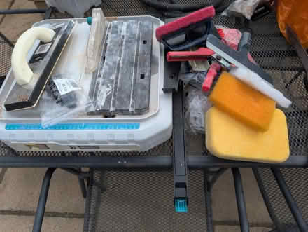 Photo of free Tile Cutter and tiling bits (B73) #1