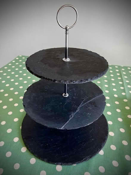 Photo of free Three tier slate serving stand (Abingdon) #1