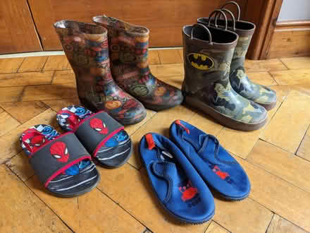 Photo of free Boys Wellies, Flip Flops and Water Shoes (Quernmore LA2) #1