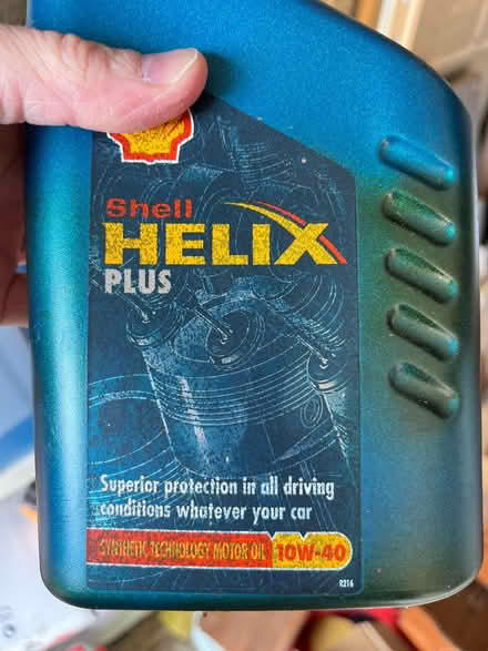Photo of free Shell Helix Plus 10W-40 (Chesterton OX26) #1