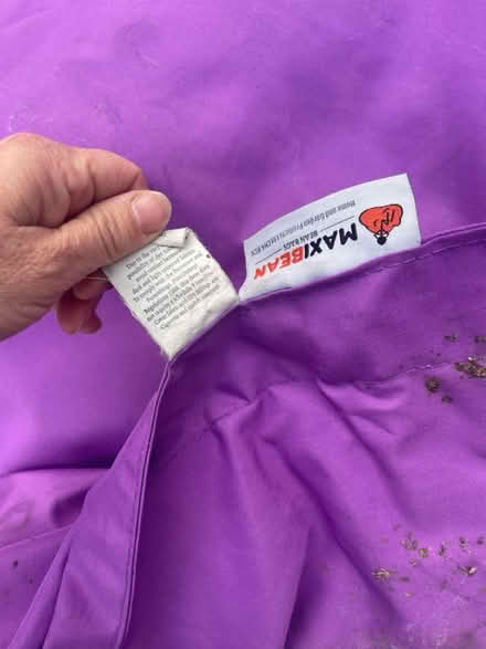 Photo of free XL outdoor beanbag pinky purple (Maidstone ME14) #3