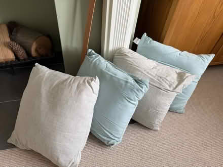 Photo of free 4 John Lewis House Cushions (Old Erleigh / Woodley RG6) #1