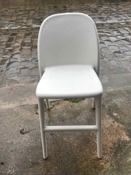 Photo of free IKEA white toddler high chair/stool (EH15 2ep) #4