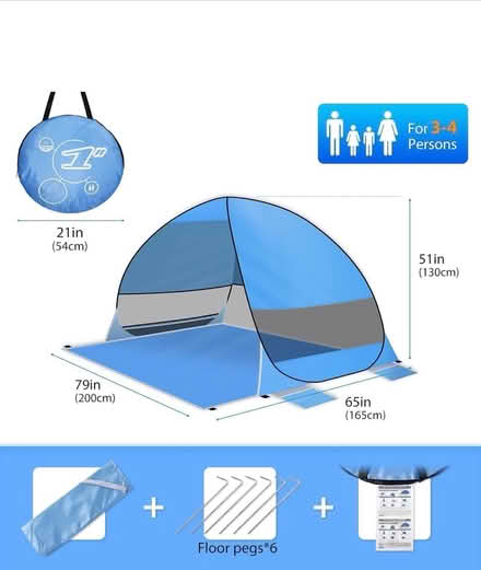 Photo of free Pop up beach tent (slight damage) (Cheshunt EN7) #4