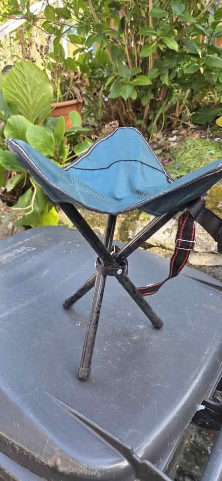 Photo of free Small tripos outdoor stool (Purley CR8) #1