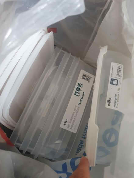 Photo of free Plastic food containers (Wimbledone chase SW20) #1