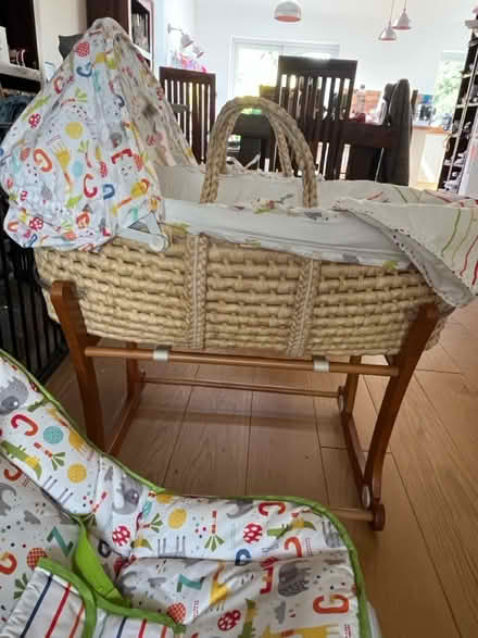 Photo of free Mothercare Moses Basket and Stand (West Kirby) #2