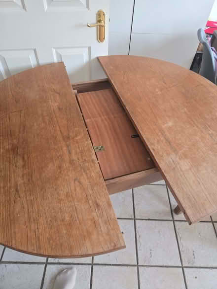 Photo of free Round Wooden Table (Surbiton KT1) #1