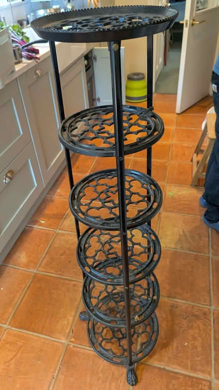 Photo of free Cast iron saucepan stand (Tufnell Park N19) #1