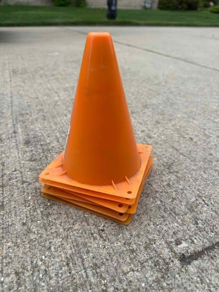 Photo of free 6 Small 7” toy cones (Canton) #1