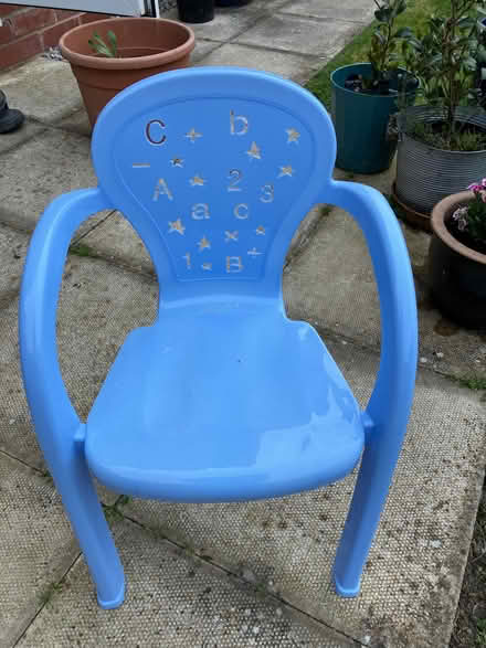Photo of free Child’s chair (Glebe Green CW7) #1