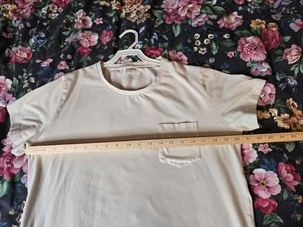 Photo of free White Pocket Tee M (West 7th) #2