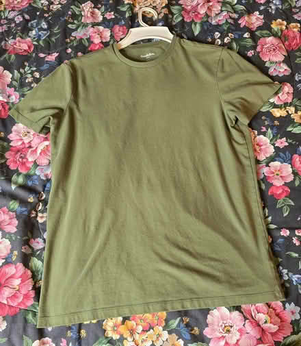 Photo of free Olive Green Tee M (West 7th) #1
