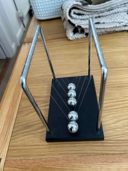 Photo of free Newtons Cradle Model (Stanway CO3) #3