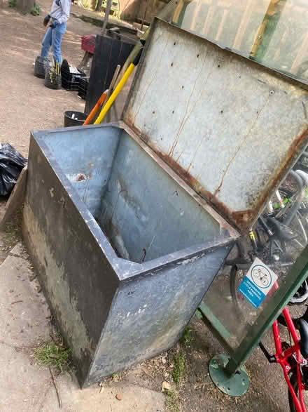 Photo of free Metal container battered but strong (Grasmere school) #2
