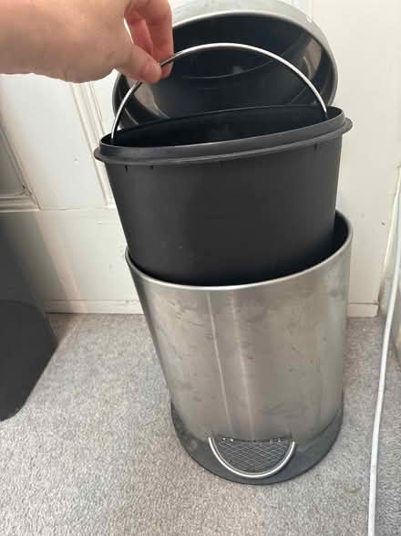 Photo of free Silver pedal bin (Girton CB3) #3