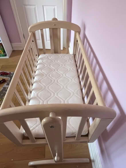 Photo of free John Lewis swinging crib (West Kirby) #1