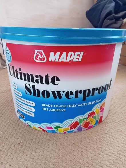 Photo of free Waterproof Tile Adhesive (Copdock Village IP8) #1