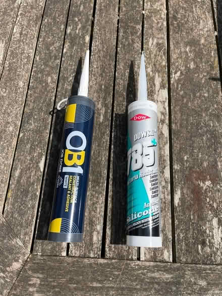 Photo of free White sealant/adhesive and clear silicone (Ealing W13) #1