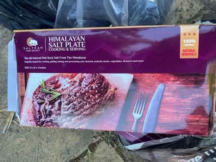 Photo of free Pink salt slab (Upton Park E13) #1