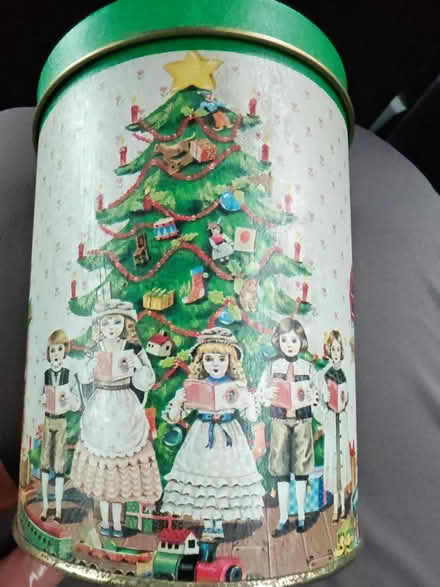 Photo of free Small christmas themed tin (Townhill Park/West End SO18) #1