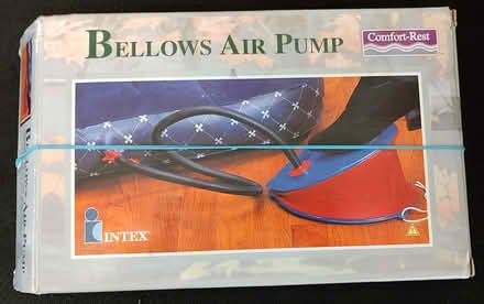Photo of free Inflatable mattress, bellows pump ((south) Central Park - Denver) #2