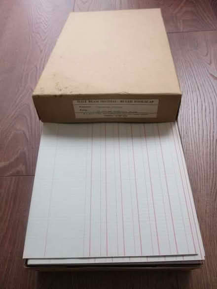 Photo of free Box of Ruled Analysis Paper. (Ramsgate CT11) #2