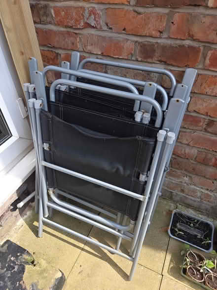 Photo of free Glass table and 4 chairs (Failsworth M35) #2