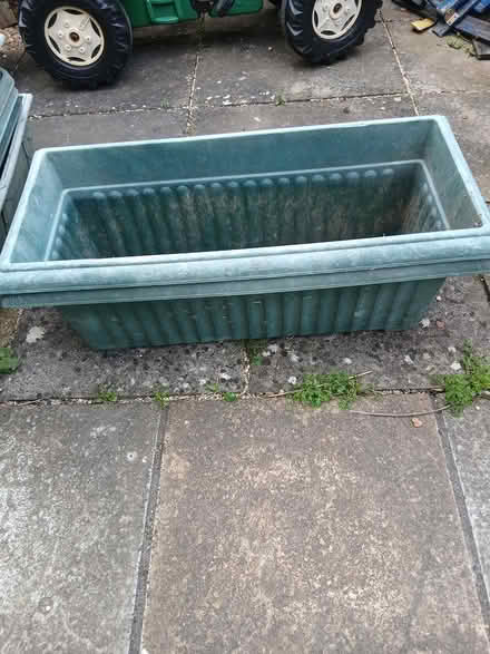 Photo of free Many large rectangular garden pots (Hereford City Centre) #2