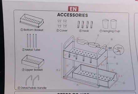 Photo of free Under cabinet organiser (Wandsworth SW18) #3