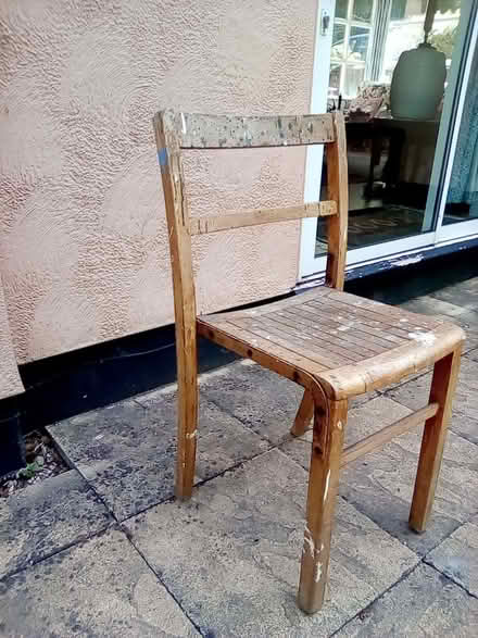 Photo of free Wooden chair (Chirk Bank LL14) #1