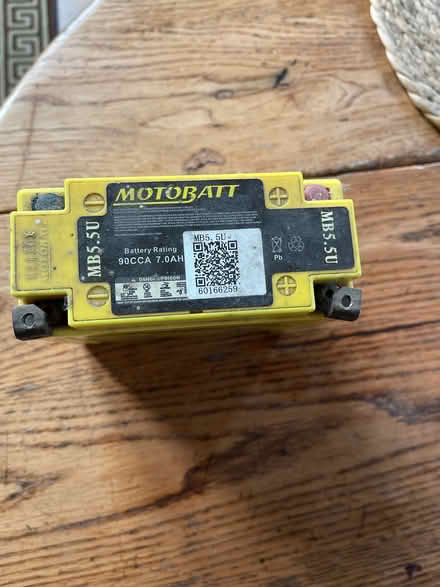 Photo of free Motorbike battery (Goldthorn Hill WV2) #2