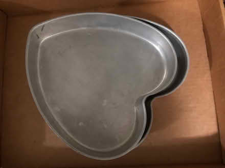 Photo of free Heart cake pans (West San Jose by Lynbrook High) #1