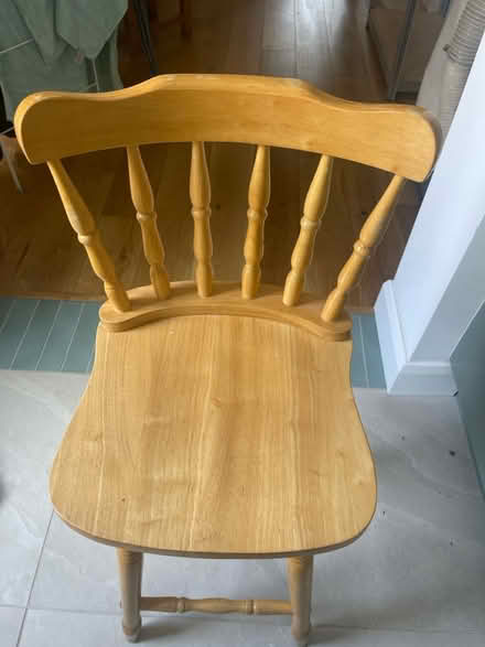 Photo of free Wooden barstool (Levenshulme M19) #3