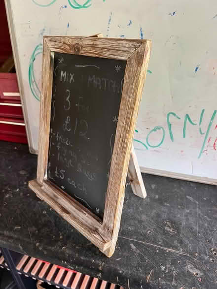 Photo of free Chalkboard stand (Twerton) #1