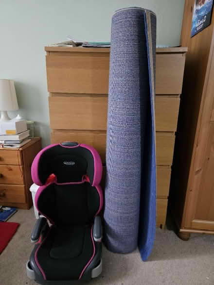 Photo of free Blue Ikea rug (Polwarth EH11) #1