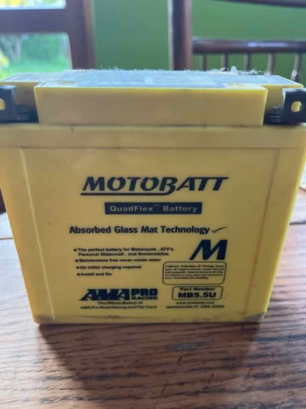 Photo of free Motorbike battery (Goldthorn Hill WV2) #1
