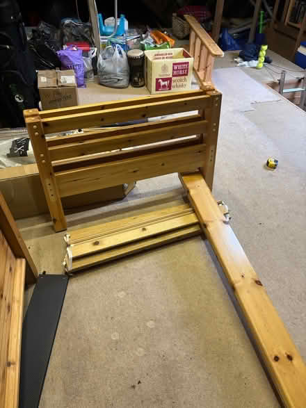 Photo of free Single bed - wooden (Westbury-on-Trym, BS9) #1
