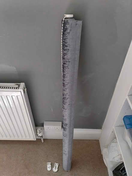 Photo of free Grey velour blind (Belper) #1