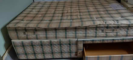 Photo of free Double bed and mattres (Leighton Buzzard) #1