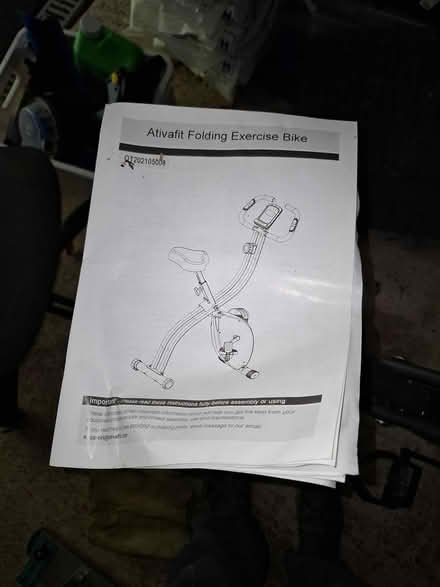 Photo of free Exercise bike folding (RG4) #3