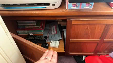 Photo of free Oak display cabinet (Rg73qh) #3
